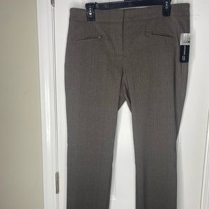 Plaid brown Dress Slacks